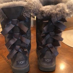 Girls Baily bow tall Ugg’s